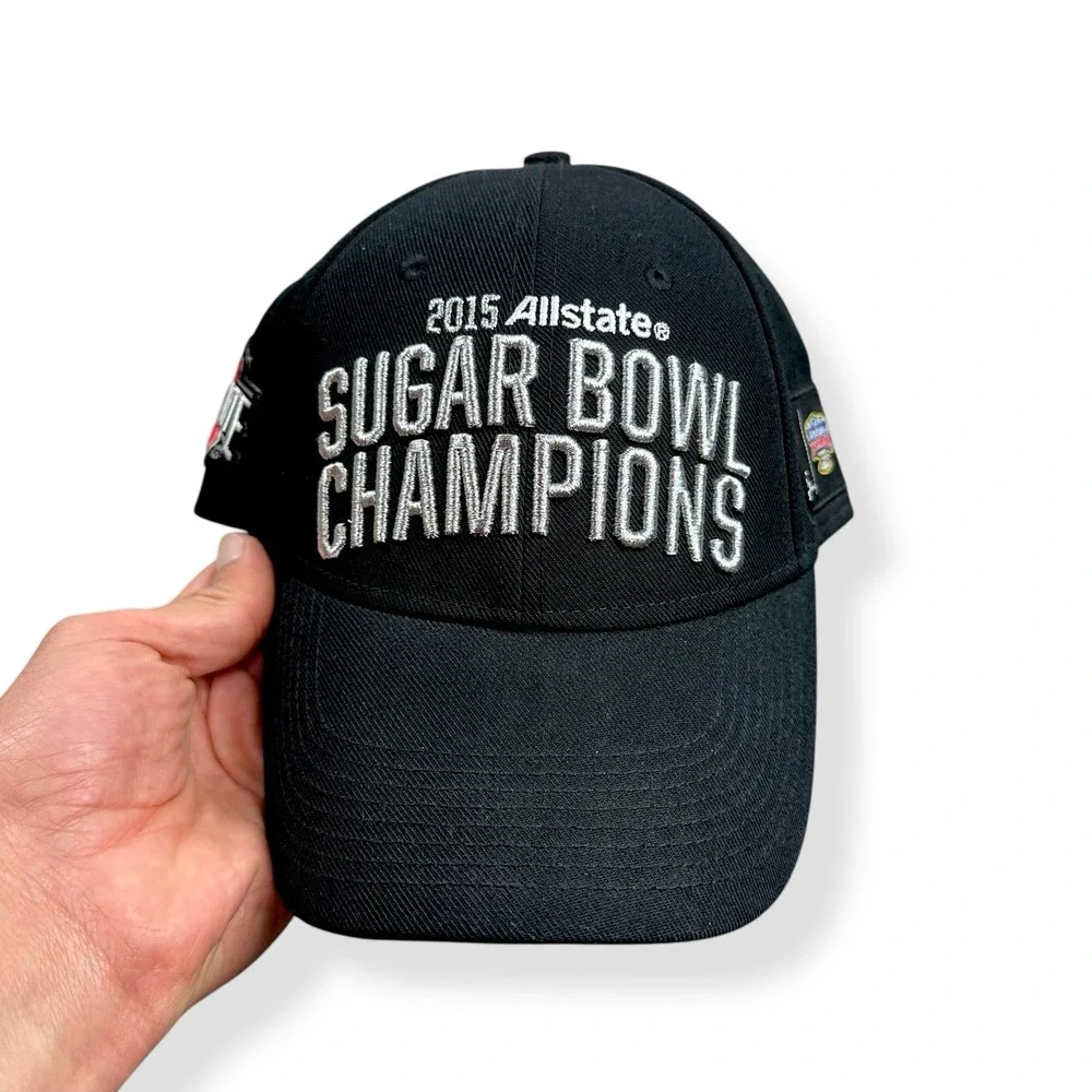 Ohio‎ State Buckeyes 2015 Sugar Bowl Champions NIKE Hat Cap Chrome